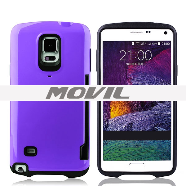 NP-1896  tpu pc  Funda para Samsung Note 4-12